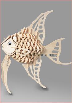 Laser Cut Wooden Fish