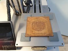 Snapmaker 3-1 Square Coaster Guide For Cnc/engraving 8 And 10 Cm 3D Printer Model