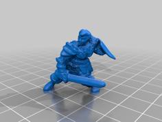 Sir Denrick Sharpened 3D Printer Model