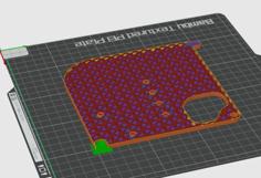 TAC-TIK Board Game Flat Bottom – Plateau De Jeu TAC-TIK Fond Plat 3D Printer Model