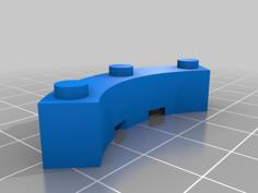 Lego 4×4 Corner Macaroni 3D Printer Model