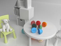 Smart Pairing Toys 3D Printer Model