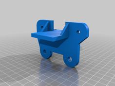 Gantry Brackets For 2020 Vslot On CoreXY 3D Printer Model