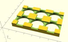 Universal Battery Holder 3D Printer Model