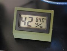 Digital LCD Humidity Meter Stand 3D Printer Model