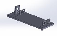 Rotary Laser 3D Printer Model