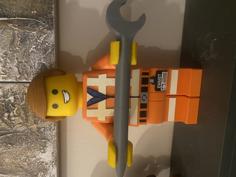 Lego Movie Emmet Toilet Roll / Paper TP Holder 3D Printer Model