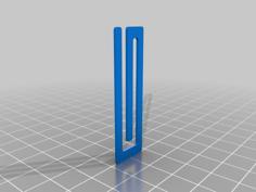 Easy Printing Paper Clips 3D Printer Model