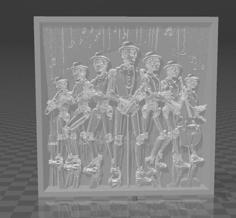 Latinus Adductius Xadamai’s Album Cover Litophane 3D Printer Model