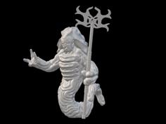 Narleth Priest (28mm/32mm Scale) 3D Printer Model