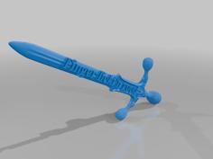 KFC Dagger 3D Printer Model