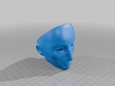 Alternate BJD Face 3D Printer Model