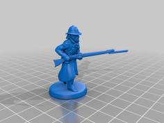 Fantasy Rifleman Squad 3D Printer Model