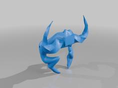 Face Mask With Horns 3D Printer Model