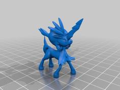 Keldeo [Resolute Form] (Pokemon 35mm Scale Series) 3D Printer Model