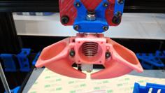 E3d V6 Valcano Center Piece For Dual Duct Fans 3D Printer Model