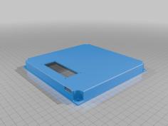 Arduino Uno + Breadboard Enclosure 3D Printer Model