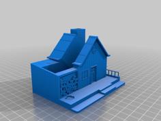 Stardew Valley House Business Card Holder 3D Printer Model