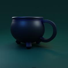 Mug Cauldron 3D Printer Model