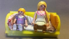 Sofa For Playmobil 3D Printer Model