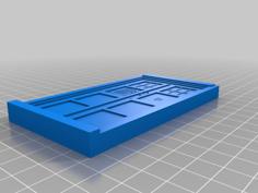 Tardis (Lay Flat) Bookmark?? 3D Printer Model