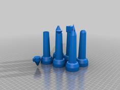 Milk Jug Spouts & Vent Cap-Garden Watering 3D Printer Model