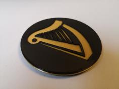 Guinness Coaster 3D Printer Model