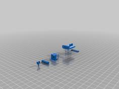 Dry Dock Overhead Gantry Crane 3D Printer Model