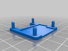 Toilet Lid Hinge 3D Printer Model