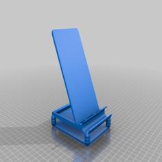 Phone Stand 3D Printer Model