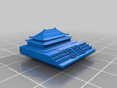 The Hall Of Supreme Harmony 3D Printer Model