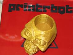 Homo Extrudicus Dice Cup Found In Los Angeles. 3D Printer Model