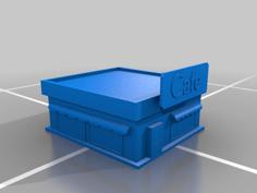 Isometric Building 3D Printer Model