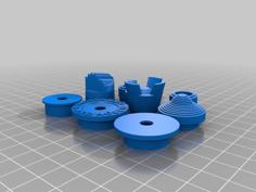 F-15 Eagle Buttons And Caps 3D Printer Model