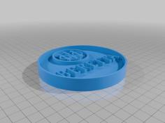 Beretta Coaster 3D Printer Model