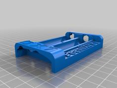 QX7 18650 Battery Case 3D Printer Model