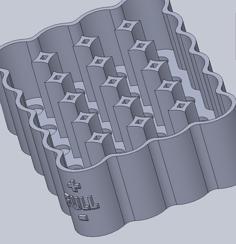 AA And AAA Battery Holders (4×6, 4×4, 4×1, 2×1 Sizes) Mk1 3D Printer Model