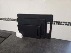 Cutting Board Rack 3D Printer Model