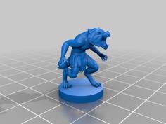 Werepomeranian 3D Printer Model