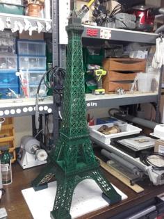 Laser Cut New Railing For Eiffel Tower