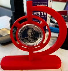 Collector Coin Display 3D Printer Model