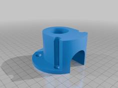 PVC Elbow Holder For Exterior Tap Installation 3D Printer Model