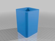 Black Table Leg Spacer 3D Printer Model