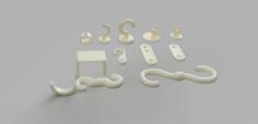 Hangers And Hooks 3D Printer Model