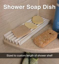 Shower Soap Dish 3D Printer Model