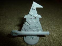 Dungeon Dolls: Star Wizard 3D Printer Model