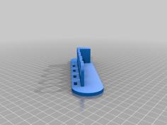 Reworked Base For Gzumwalt’s Rudolf Reigns 2 3D Printer Model