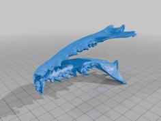 Swift Fox Skull 3D Printer Model