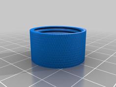 Threaded Motor Retainer For Fin Can 3D Printer Model