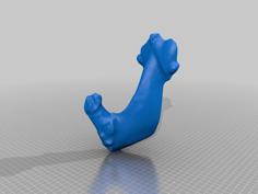 Horse Broken Into 4 Parts 3D Printer Model